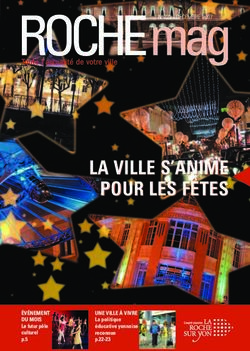 LA VILLE S'ANIME POUR LES FÊTES - N 222 - DÉCEMBRE 2007 - ÉVÉNEMENT DU MOIS Le futur pôle culturel
