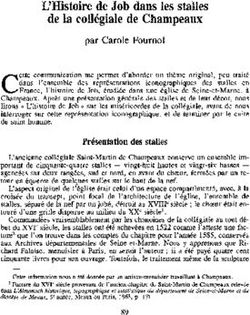 L'Histoire ie Job ians les stalles ie la collégiale de Champeaux