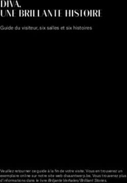 DIVA, UNE BRILLANTE HISTOIRE - Guide du visiteur, six salles et six histoires