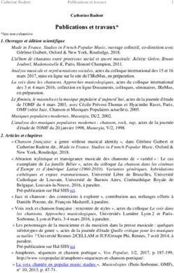 Publications et travaux* - cerlis.eu