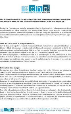 Hier, le Conseil r&eacute;gional de Provence-Alpes-C&ocirc;te d'Azur a d&eacute;sign&eacute; son pr&eacute;sident. Sans surprise, c'est Renaud Muselier qui a &eacute;t&eacute; reconduit dans ses ...