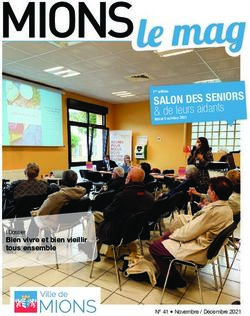 MIONS SALON DES SENIORS - de leurs aidants - Ville de Mions