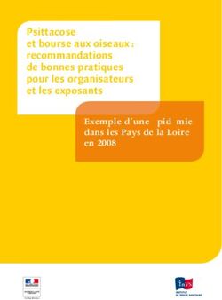 Psittacose et bourse aux oiseaux : recommandations de bonnes pratiques pour les organisateurs et les exposants - Exemple d'une &eacute;pid&eacute;mie dans les ...