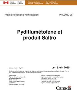 Pydiflumétofène et produit Saltro - Canada.ca