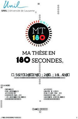 Cahier des personnes candidates - Unil