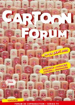 FORUM DE COPRODUCTION SERIES TV - Cartoon Media