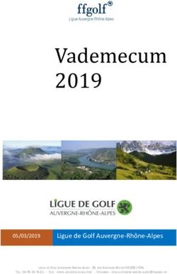Vademecum 2019 - Ligue de Golf Auvergne-Rhône-Alpes 05/03/2019 - Ligue Golf Auvergne Rhône Alpes