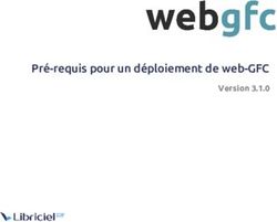 Pr&eacute;-requis pour un d&eacute;ploiement de web-GFC - Version 3.1.0 - Libriciel SCOP