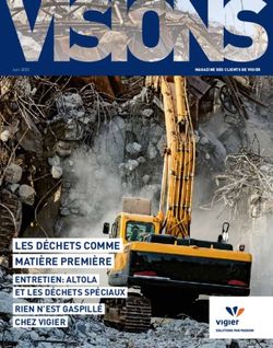 LES D&Eacute;CHETS COMME MATI&Egrave;RE PREMI&Egrave;RE - ENTRETIEN: ALTOLA ET LES D&Eacute;CHETS SP&Eacute;CIAUX RIEN N'EST GASPILL&Eacute; CHEZ VIGIER - Altola AG