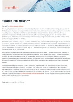 TIMOTHY JOHN MURPHY* - MCMILLAN LLP