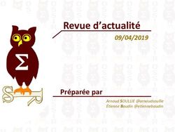 Revue d'actualité - Préparée par - OSSIR