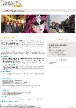 CARNAVAL DE VENISE - Djuringa Juniors