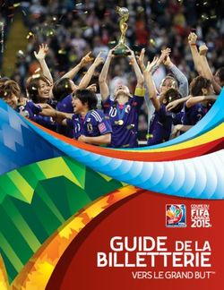 BILLETTERIE GUIDE DE LA - VERS LE GRAND BUT - FIFA.com