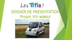 DOSSIER DE PRESENTATION - Projet TITI MOBILE