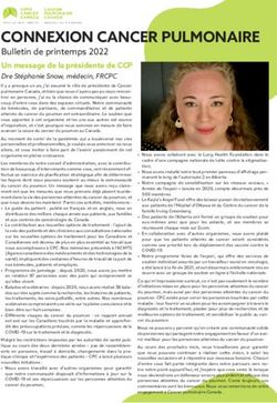 CONNEXION CANCER PULMONAIRE