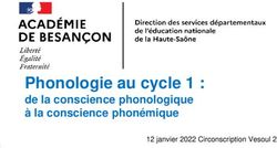 Phonologie au cycle 1 : de la conscience phonologique &agrave; la conscience phon&eacute;mique - Circonscription Vesoul 2