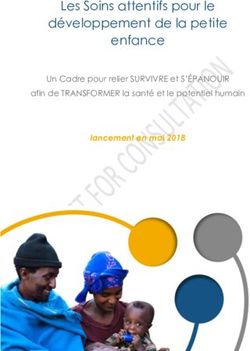 Les Soins attentifs pour le développement de la petite enfance - lancement en mai 2018