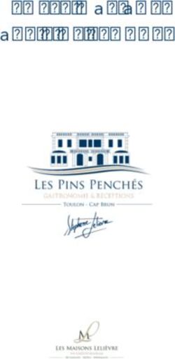 VOTRE MARIAGE AUX PINS PENCHES - Les Pins Pench&eacute;s