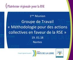 Groupe de Travail " M&eacute;thodologie pour des actions collectives en faveur de la RSE " - Plateforme r&eacute;gionale pour la RSE - Entreprises Pays de la Loire