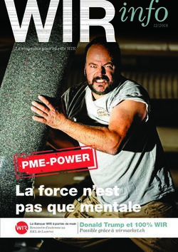 La force n'est pas que mentale - Donald Trump et 100% WIR Possible grâce à wirmarket.ch - WIR Bank Genossenschaft