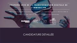 CANDIDATURE DETAILLÉE - Tous droits réservés - Business Immo