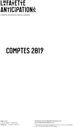 COMPTES 2019 - Journal Officiel