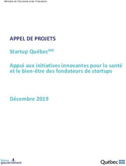 APPEL DE PROJETS Appui aux initiatives innovantes pour la santé et le bien-être des fondateurs de startups - Startup QuébecMD