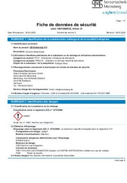 RUBRIQUE 1: Identification de la substance/du mélange et de la société/l'entreprise - Sensortechnik Meinsberg
