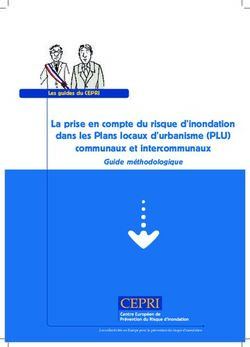 La prise en compte du risque d'inondation dans les Plans locaux d'urbanisme (PLU) communaux et intercommunaux - Guide méthodologique - UNALCI