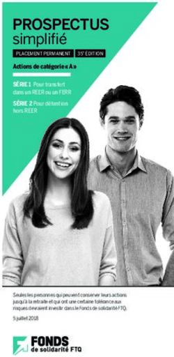 PROSPECTUS simplifié - Fonds de solidarité FTQ