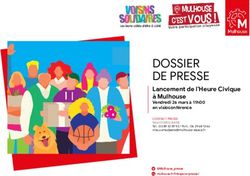 Lancement de l'Heure Civique à Mulhouse - Vendredi 26 mars à 11h00 en visioconférence