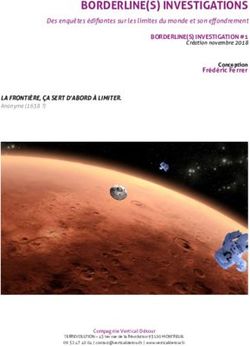 BORDERLINE(S) INVESTIGATIONS - Des enquêtes édifiantes sur les limites du monde et son effondrement - Gallia Théâtre