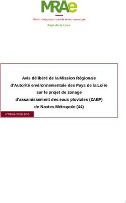 Avis délibéré de la Mission Régionale d'Autorité environnementale des Pays de la Loire sur le projet de zonage d'assainissement des eaux pluviales ...