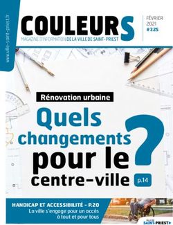 R COULEUR S - centre-ville? Rénovation urbaine p.14 - Ville de Saint Priest