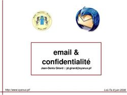 Email & confidentialité - Jean Denis Girard