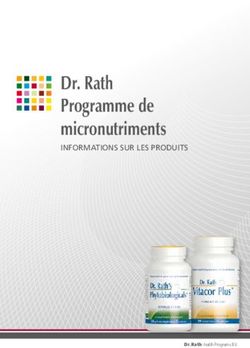 Dr. Rath Programme de micronutriments - InformatIons sur les produIts