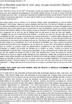 Et si Mandela avait fait le mort, pour ne pas rencontrer Obama ?