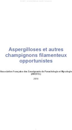 Aspergilloses et autres champignons filamenteux opportunistes - (ANOFEL) Association Française des Enseignants de Parasitologie et Mycologie 2014