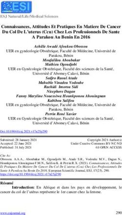 Connaissances, Attitudes Et Pratiques En Matiere De Cancer Du Col De L'uterus (Ccu) Chez Les Professionnels De Sante A Parakou Au Benin En 2016