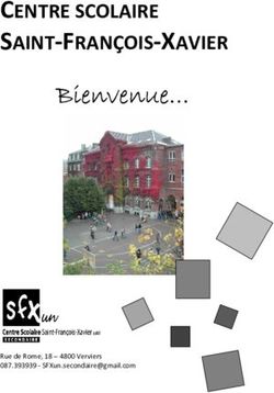 CENTRE SCOLAIRE SAINT-FRANÇOIS-XAVIER - Bienvenue - SFX1