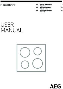 USER MANUAL IKB84401FB - FR DE NL Gebruiksaanwijzing - Electrolux