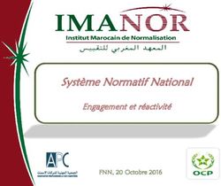 Syst&egrave;me Normatif National - Engagement et r&eacute;activit&eacute; - IMANOR