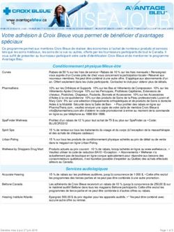Votre adhésion à Croix Bleue vous permet de bénéficier d'avantages spéciaux