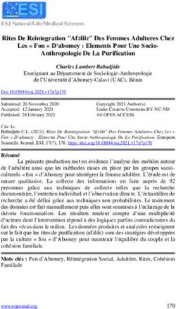 Rites De Reintegration "Afɔlilɛ" Des Femmes Adulteres Chez Les " Fon " D'abomey : Elements Pour Une Socio-Anthropologie De La Purification