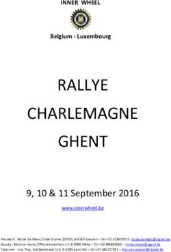 RALLYE CHARLEMAGNE GHENT - 9, 10 & 11 September 2016 - Inner Wheel Schweiz