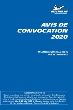 Avis de convocation 2020 - Michelin