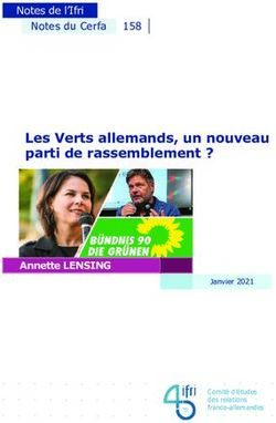 Les Verts allemands, un nouveau parti de rassemblement ? - Notes du Cerfa 158