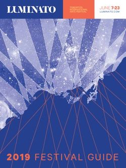 2019 FESTIVAL GUIDE - JUNE 7-23