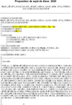 Proposition de sujet de thèse 2020 - Laboratoire TIMA