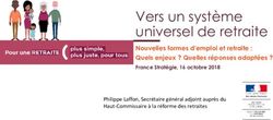Vers un système universel de retraite - Nouvelles formes d'emploi et retraite : Quels enjeux ? Quelles réponses adaptées ? - France Stratégie